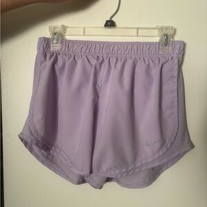 Nike Women's Light Purple Athletic Shorts
